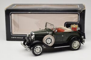 Ford Model A Verde Închis Motor City 1:18 20003 Metal - imaginea 8 din 8