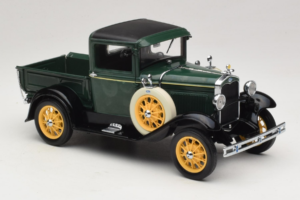 Ford Model A Pickup Valley Green Motor City 1:18 40003 Metal - imaginea 6 din 8