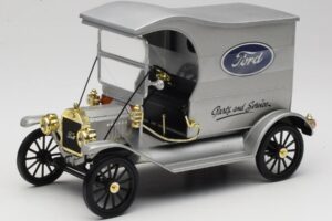 Ford Model T Delivery Truck Argintiu Eagle Collectibles 1:18 430600 Metal