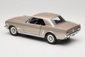 Ford Mustang 1964 1/2 Argintiu Mira 1:18 6127 Metal - imaginea 7 din 8