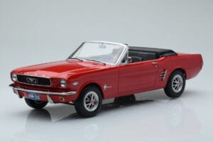 Ford Mustang Cabriolet Roșu Norev 1:18 182810 Metal