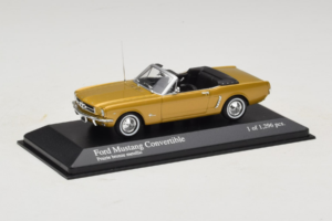 Ford Mustang Cabriolet Auriu Minichamps 1:43 400082432 Metal - imaginea 2 din 4
