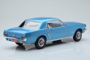 Ford Mustang Coupe Turcoaz Norev 1:18 182800 Metal - imaginea 2 din 6