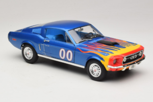 Ford Mustang Cooter's Car Dukes of Hazzard Tomy 1:18 21957P Metal - imaginea 4 din 6