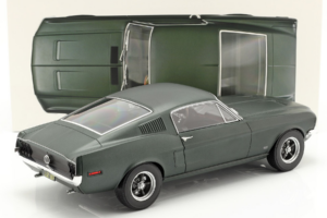 Ford Mustang Fastback Satin Green Metallic Norev 1:12 122702 Metal - imaginea 4 din 5