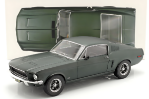 Ford Mustang Fastback Satin Green Metallic Norev 1:12 122702 Metal - imaginea 5 din 5