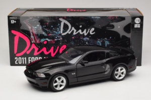 Ford Mustang GT Negru Drive Movie GreenLight 1:18 13609 Metal - imaginea 8 din 8