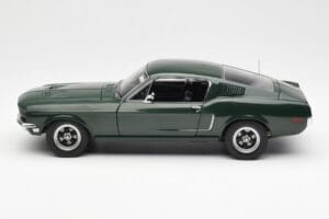Ford Mustang GT Bullitt Verde AUTOart 1:18 72812 Metal - imaginea 4 din 8
