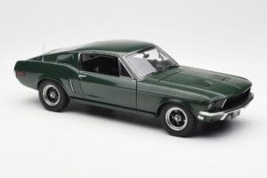 Ford Mustang GT Bullitt Verde AUTOart 1:18 72812 Metal - imaginea 6 din 8