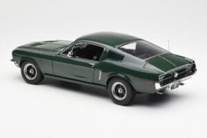 Ford Mustang GT Bullitt Verde AUTOart 1:18 72812 Metal - imaginea 7 din 8