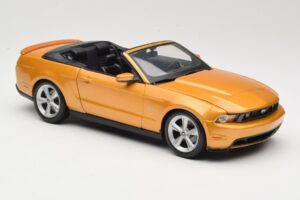 Ford Mustang GT S197 Cabriolet Auriu Maisto 1:18 31158 Metal - imaginea 5 din 7