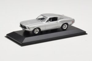 Ford Mustang GT Argintiu Minichamps 1:43 FORD001 Metal - imaginea 2 din 4