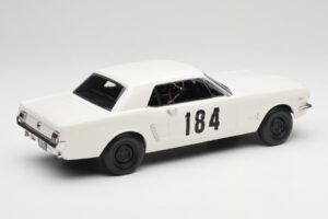 Ford Mustang Hardtop #184 B. Neyret / J. Terramorsi Rally Monte Carlo 1965 Norev 1:18 182801 Metal - imaginea 2 din 6