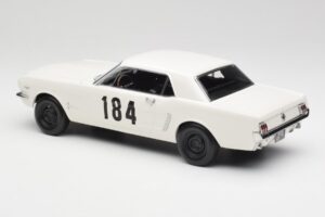 Ford Mustang Hardtop #184 B. Neyret / J. Terramorsi Rally Monte Carlo 1965 Norev 1:18 182801 Metal - imaginea 5 din 6