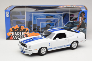 Ford Mustang II Cobra II Charlie's Angels Movie Greenlight 1:18 12880 Metal - imaginea 8 din 8