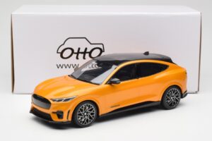 Ford Mustang Mach-E GT Performance Cyber Portocaliu Otto 1:18 OT983 Rășină - imaginea 6 din 6