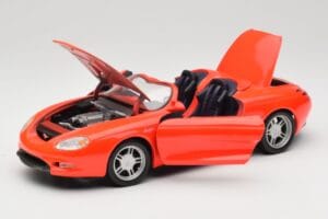 Ford Mustang Mach III Concept Portocaliu Maisto 1:18 50232 Metal - imaginea 2 din 8