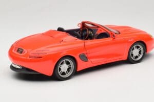 Ford Mustang Mach III Concept Portocaliu Maisto 1:18 50232 Metal - imaginea 3 din 8