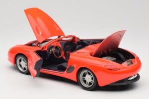 Ford Mustang Mach III Concept Portocaliu Maisto 1:18 50232 Metal - imaginea 5 din 8