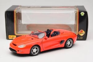 Ford Mustang Mach III Concept Portocaliu Maisto 1:18 50232 Metal - imaginea 8 din 8