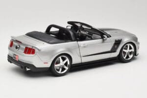 Ford Mustang S197 Roush 427R Cabriolet Argintiu Maisto 1:18 31669 Metal - imaginea 3 din 8
