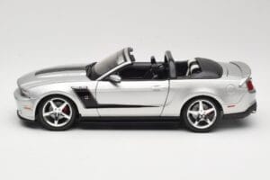 Ford Mustang S197 Roush 427R Cabriolet Argintiu Maisto 1:18 31669 Metal - imaginea 4 din 8