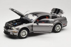 Ford Mustang S197 Shelby GT500 40th Anniversary Gri Shelby Collectibles 1:18 DC075005 Metal - imaginea 2 din 8