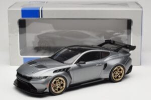 Ford Mustang S650 GTD Metallic Grey IXO 1:18 MCG18576 Metal - imaginea 6 din 6