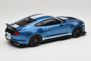 Ford Mustang Shelby GT500 S550 Atlas Blue Metallic IXO 1:18 18RDC244-FO Metal - imaginea 3 din 8