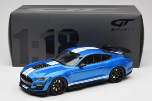 Ford Mustang Shelby GT500 S550 Albastru GT Spirit 1:18 GT268 Rășină - imaginea 6 din 6