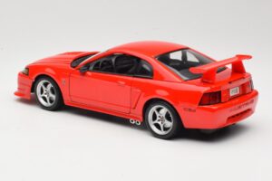 Ford Mustang SVT Cobra R SN95 Roșu Maisto 1:18 531872 Metal - imaginea 7 din 8