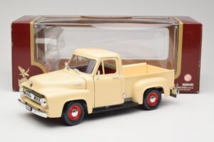 Ford Pickup Colonial Alb Road Legends 1:18 92148 Metal - imaginea 8 din 8