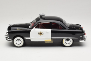 Ford Mașină de Poliție Anson 1:18 6254 Metal - imaginea 3 din 6