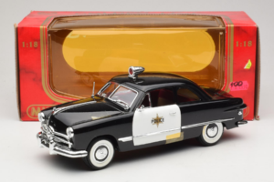 Ford Mașină de Poliție Anson 1:18 6254 Metal - imaginea 6 din 6