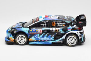 Ford Puma Rally1 #13 G. Munster / L. Louka Rally Central Europe 2023 IXO 1:18 18RMC188 Metal - imaginea 3 din 6
