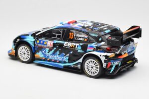 Ford Puma Rally1 #13 G. Munster / L. Louka Rally Central Europe 2023 IXO 1:18 18RMC188 Metal - imaginea 5 din 6