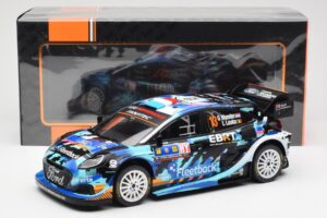 Ford Puma Rally1 #13 G. Munster / L. Louka Rally Central Europe 2023 IXO 1:18 18RMC188 Metal - imaginea 6 din 6