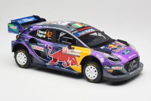 Ford Puma Rally1 #42 C. Breen / P. Nagle M-Sport Ford Rally Italia Sardegna 2022 TopSpeed 1:18 TS0491 Metal - imaginea 4 din 6