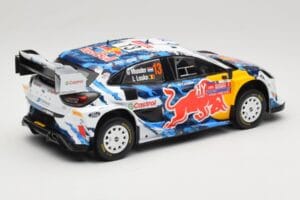 Ford Puma Rally1 #13 M-Sport Ford WRT G. Munster / L. Louka Rally Chile 2024 IXO 1:18 18RMC224 Metal - imaginea 2 din 6