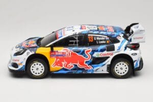 Ford Puma Rally1 #13 M-Sport Ford WRT G. Munster / L. Louka Rally Chile 2024 IXO 1:18 18RMC224 Metal - imaginea 3 din 6