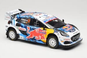 Ford Puma Rally1 #13 M-Sport Ford WRT G. Munster / L. Louka Rally Chile 2024 IXO 1:18 18RMC224 Metal - imaginea 4 din 6