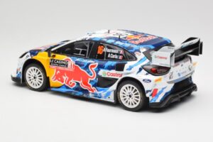 Ford Puma Rally1 WRC #16 A. Fourmaux / A. Coria Rally Monte Carlo 2024 IXO 1:18 18RMC198 Metal - imaginea 5 din 6