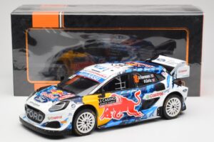 Ford Puma Rally1 WRC #16 A. Fourmaux / A. Coria Rally Monte Carlo 2024 IXO 1:18 18RMC198 Metal - imaginea 6 din 6