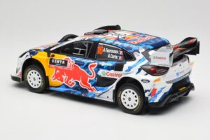 Ford Puma Rally1 WRC M-Sport #16 A. Fourmaux / A. Coria Safari Rally Kenya 2024 IXO 1:18 18RMC207 Metal - imaginea 5 din 6
