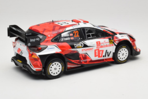 Ford Puma Rally1 WRC #22 M-Sport Ford World Rally Team M. Sesks / R. Francis Rally Poland 2024 IXO 1:18 18RMC215 Metal - imaginea 2 din 6