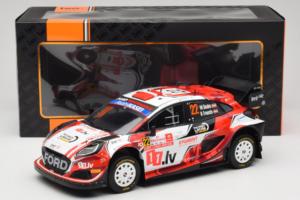 Ford Puma Rally1 WRC #22 M-Sport Ford World Rally Team M. Sesks / R. Francis Rally Poland 2024 IXO 1:18 18RMC215 Metal - imaginea 6 din 6