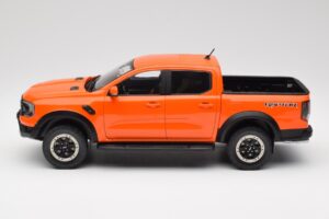 Ford Ranger Raptor Portocaliu MCG 1:18 MCG18456 Metal - imaginea 5 din 6