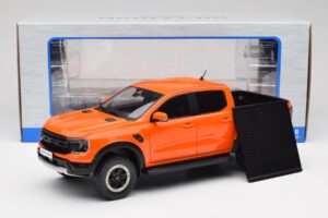 Ford Ranger Raptor Portocaliu MCG 1:18 MCG18456 Metal - imaginea 6 din 6