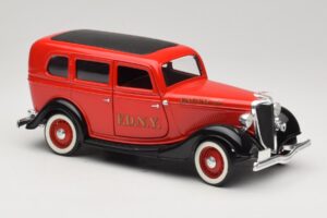 Ford Sedan Roșu Solido 1:18 8066 Metal - imaginea 6 din 8