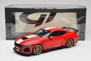 Ford Shelby Mustang Super Snake Roșu GT Spirit 1:18 GT531 Rășină - imaginea 6 din 6